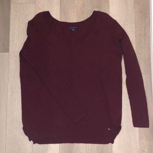 Maroon AE Sweater